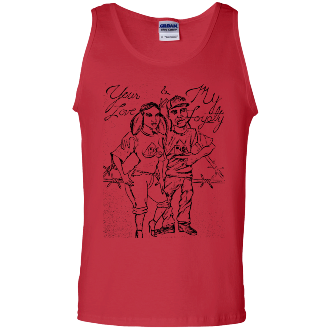 My Love Your Loyalty 100% Cotton Tank Top