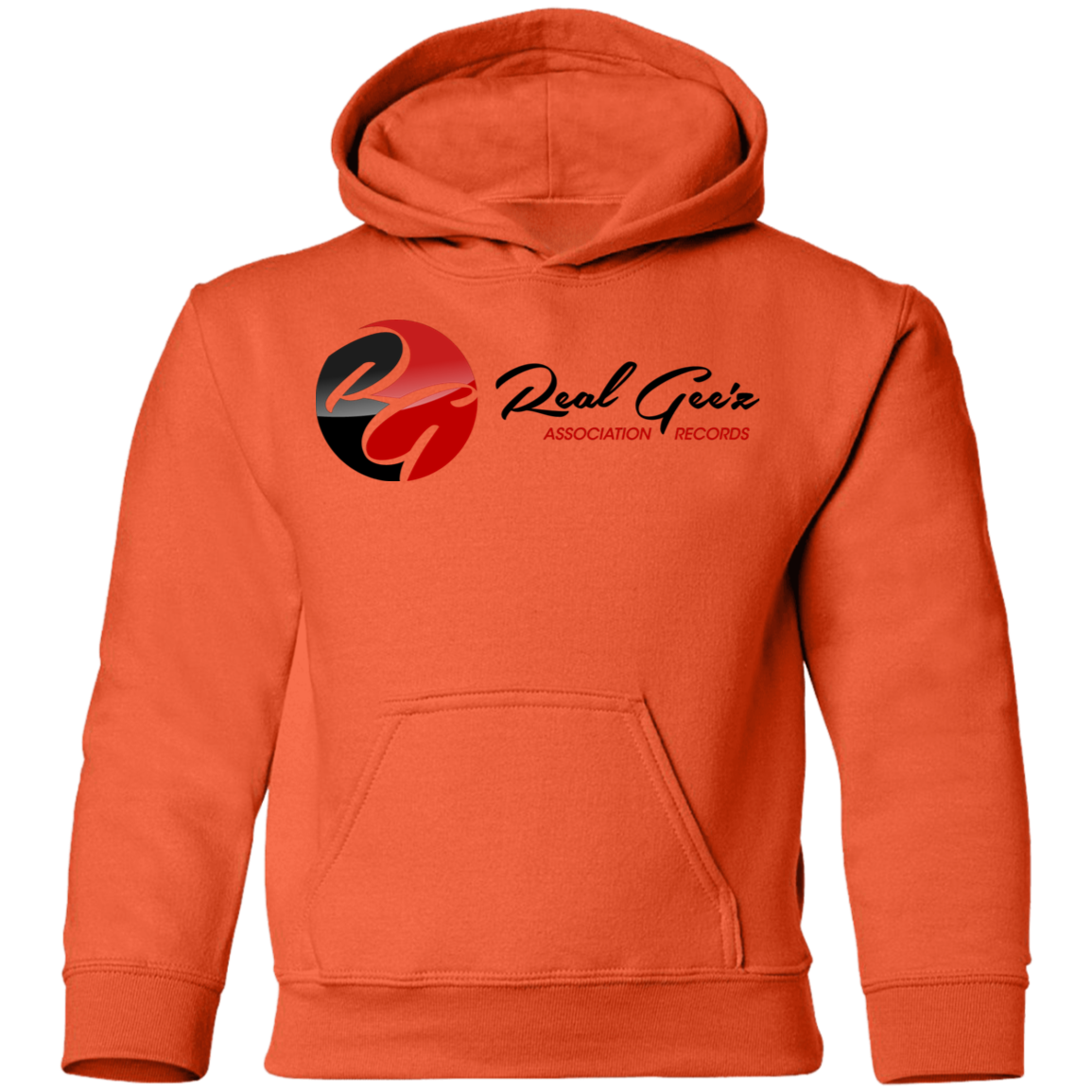 Real Geez Youth Pullover Hoodie Front