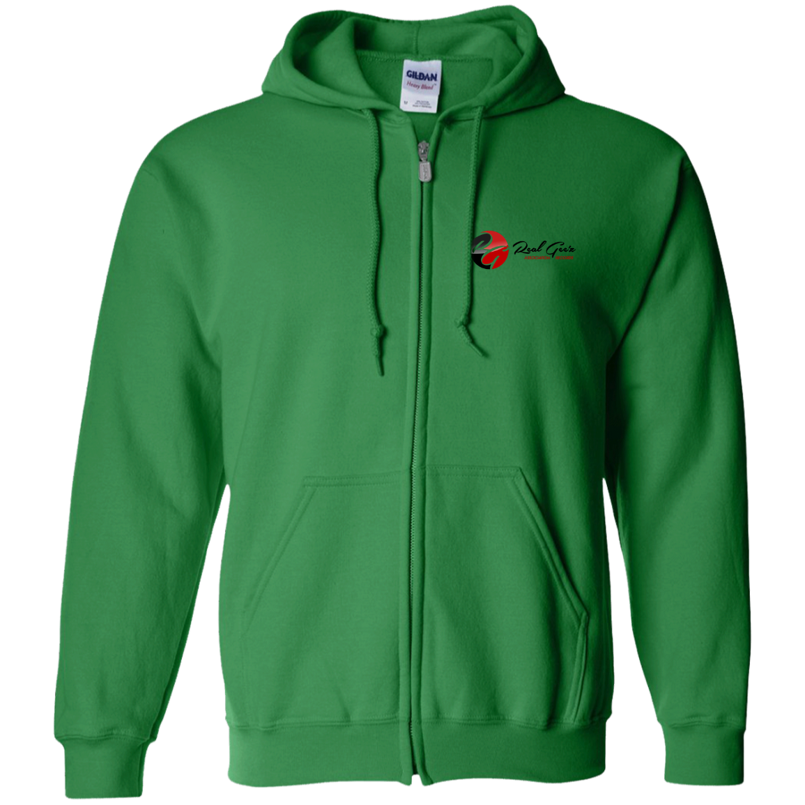 Geez Zip Up Hooded Sweatshirt