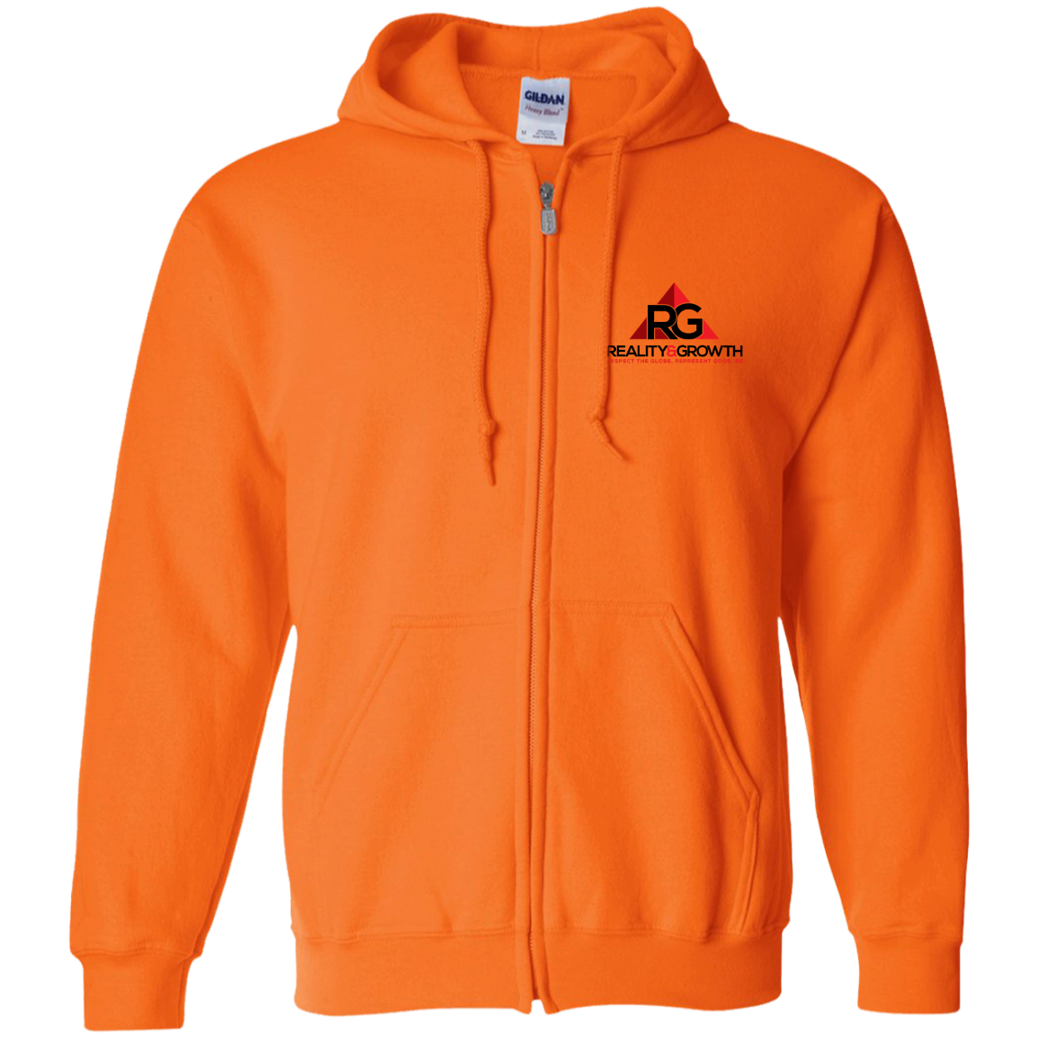 RG Zip Up Hooded Sweatshirt