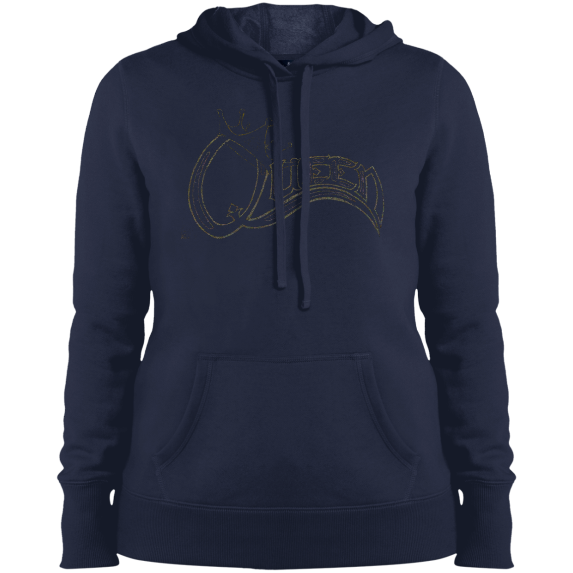 Queen Pullover Hooded Sweatshirt