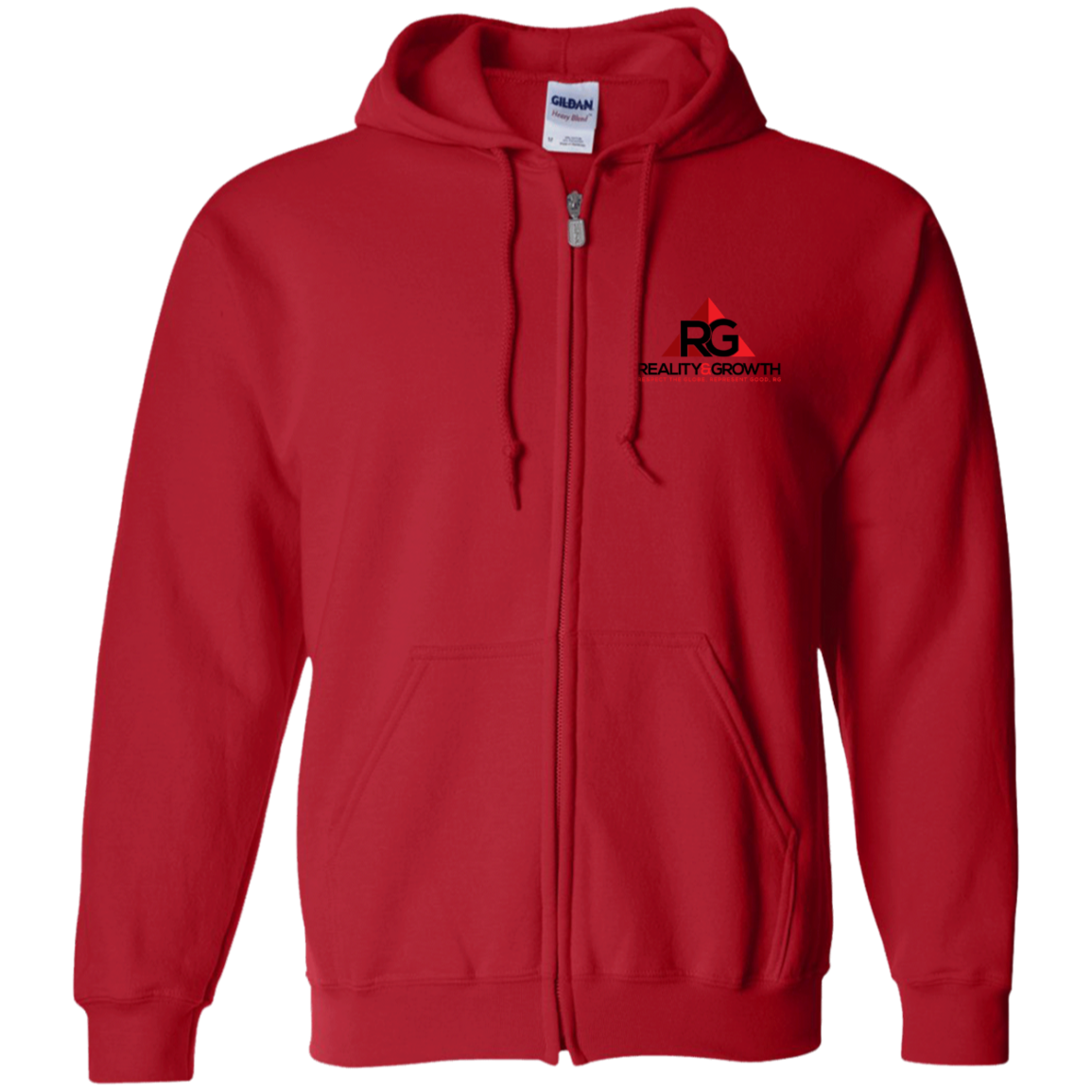 RG Zip Up Hooded Sweatshirt