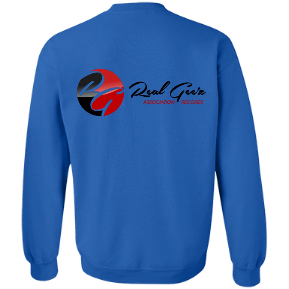 Real Geez Crewneck Pullover Sweatshirt 8 oz.