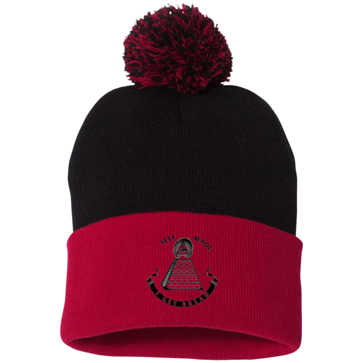 I Get Bread Pom Pom Knit Cap