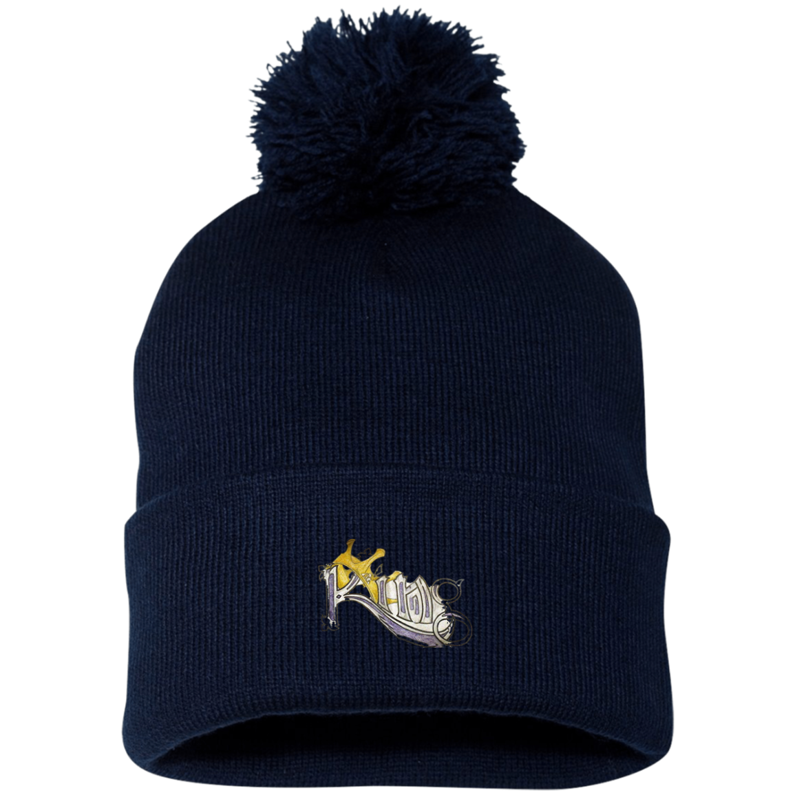 King Pom Knit Cap by Amagiri Young