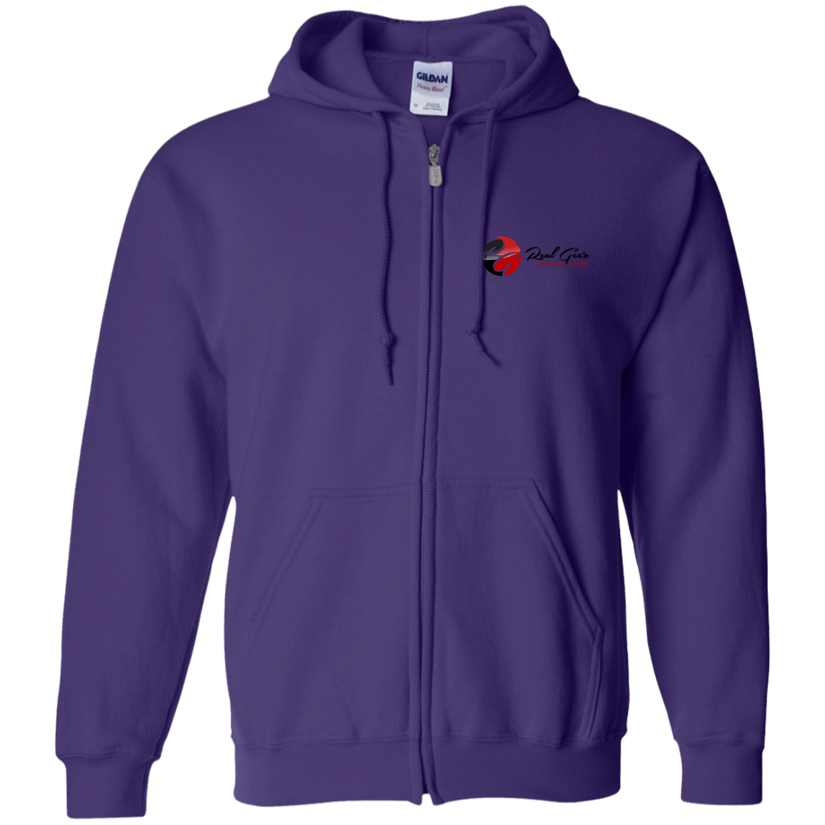 Geez Zip Up Hooded Sweatshirt