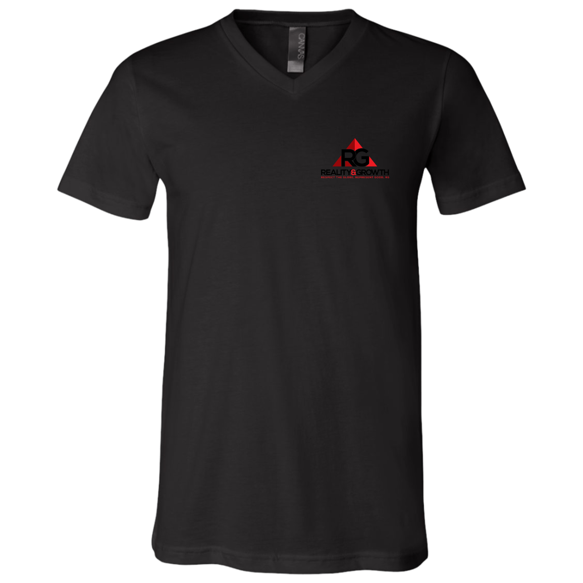 RG Unisex Jersey SS V-Neck T-Shirt