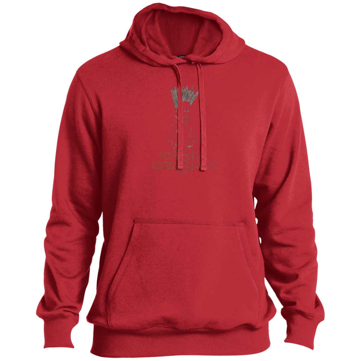 Real Geez Cartoon Pullover Hoodie