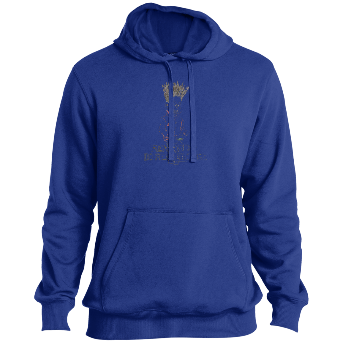 Real Geez Cartoon Pullover Hoodie