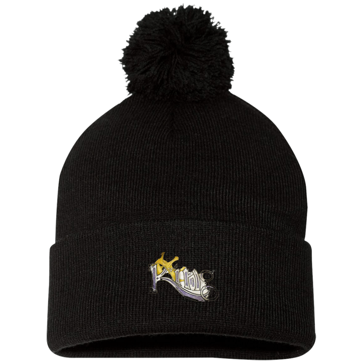 King Pom Knit Cap by Amagiri Young