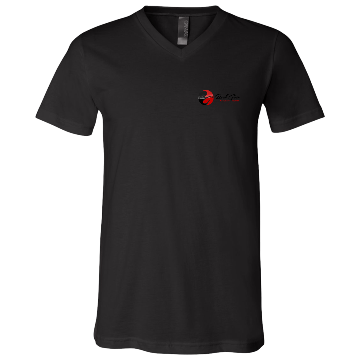 Real Geez Unisex Jersey SS V-Neck T-Shirt