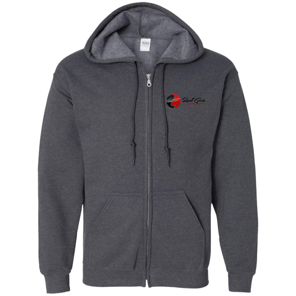 Geez Zip Up Hooded Sweatshirt