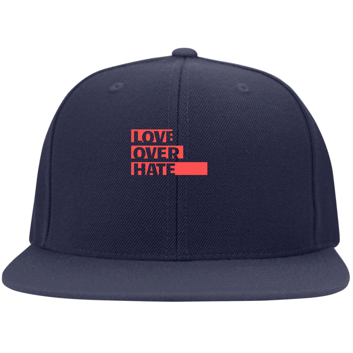 Love Over Hate Flexfit Cap