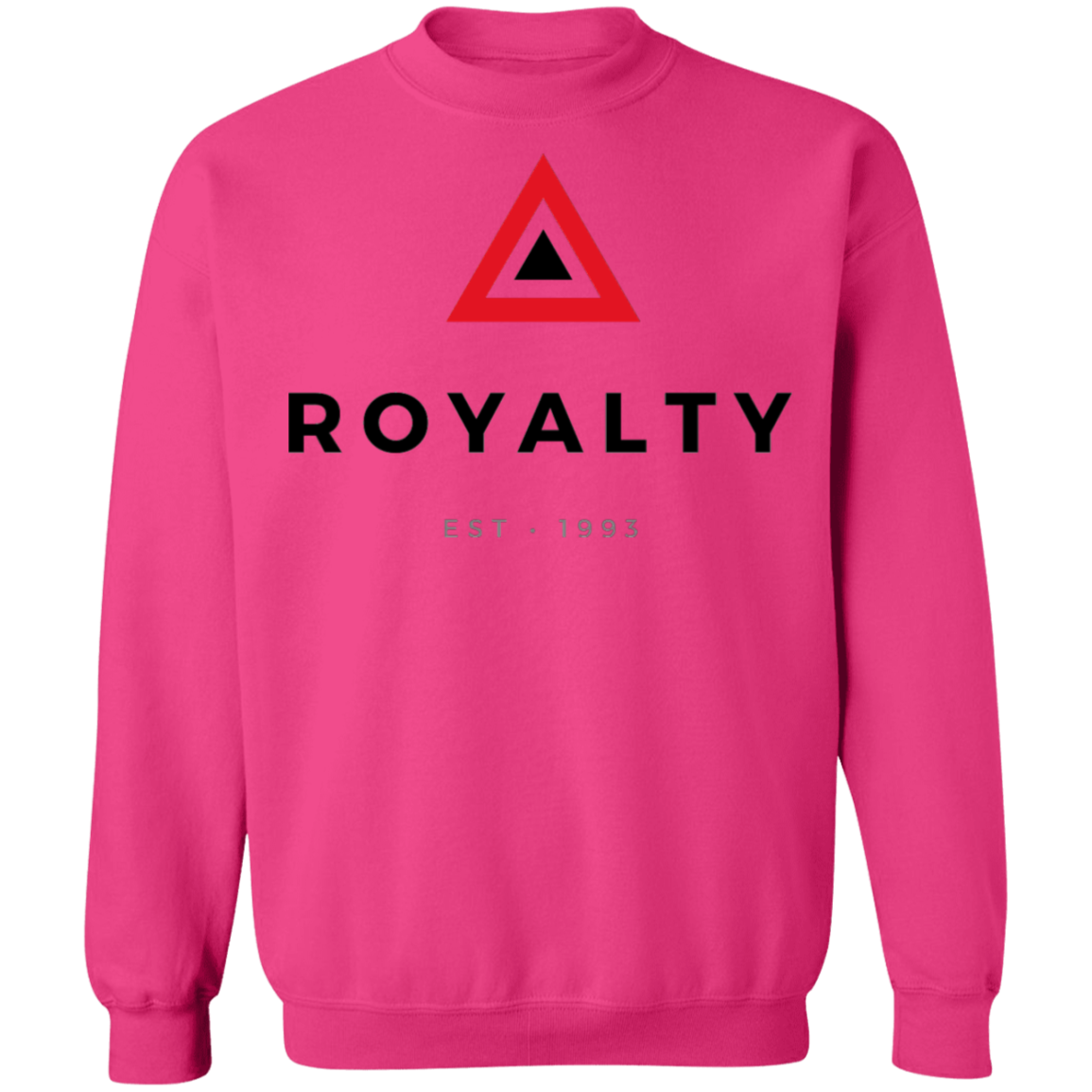 Royalty Crewneck Pullover Sweatshirt 8 oz.