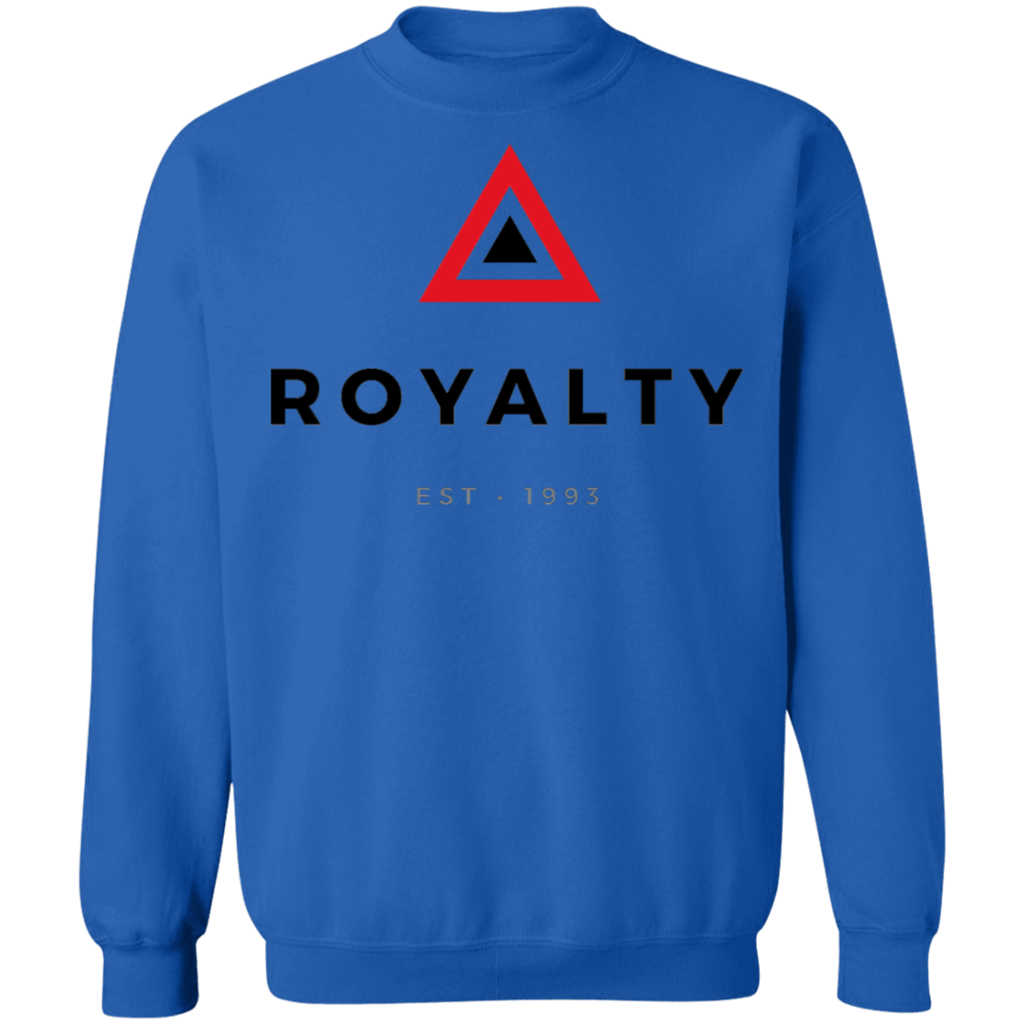 Royalty Crewneck Pullover Sweatshirt 8 oz.