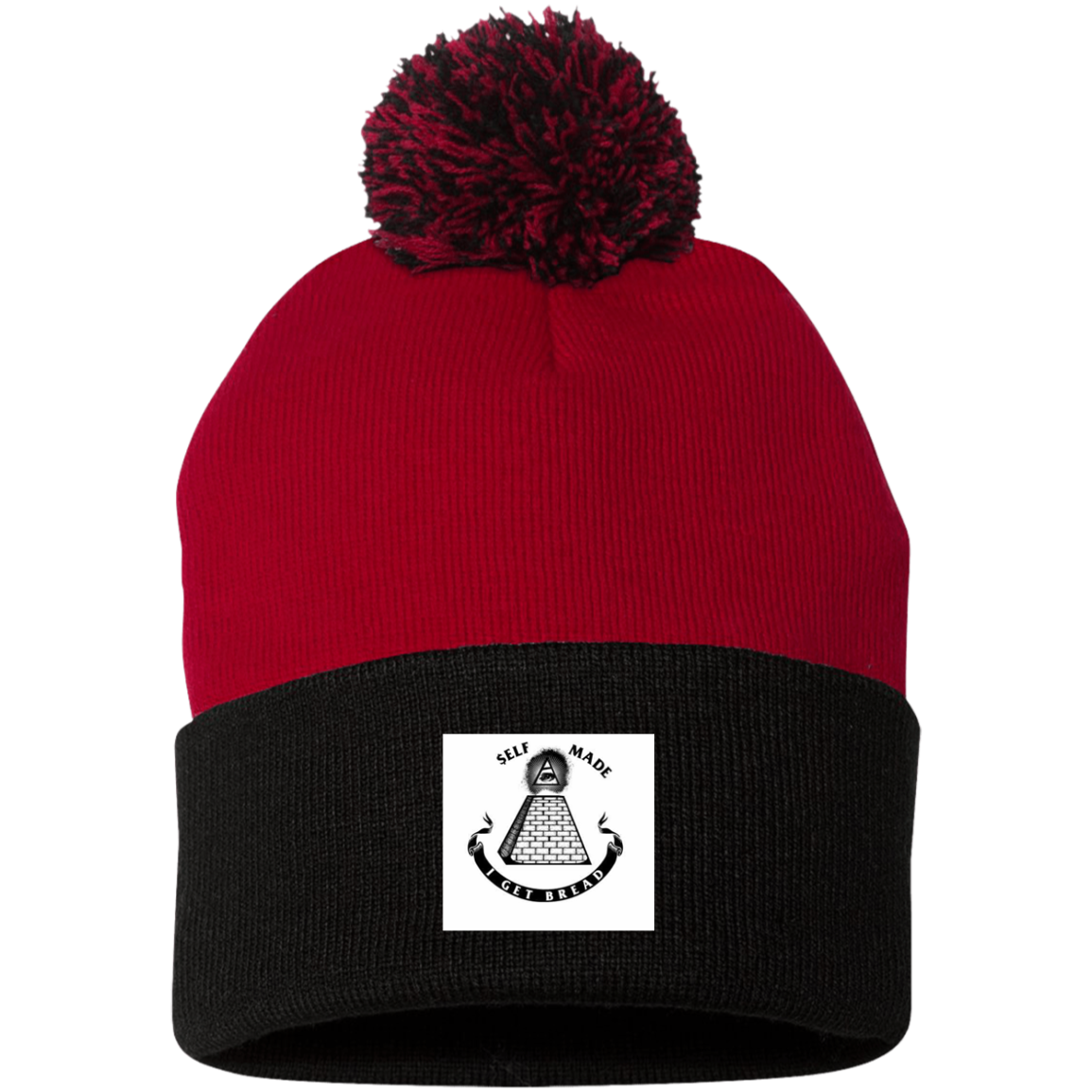I Get Bread Pom Pom Knit Cap