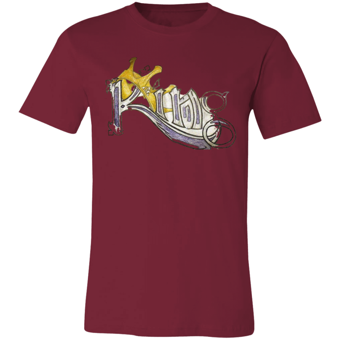 King Unisex Jersey Short-Sleeve T-Shirt by Amagiri Young