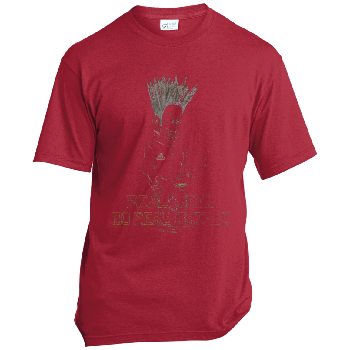Real Geez Cartoon T-Shirt