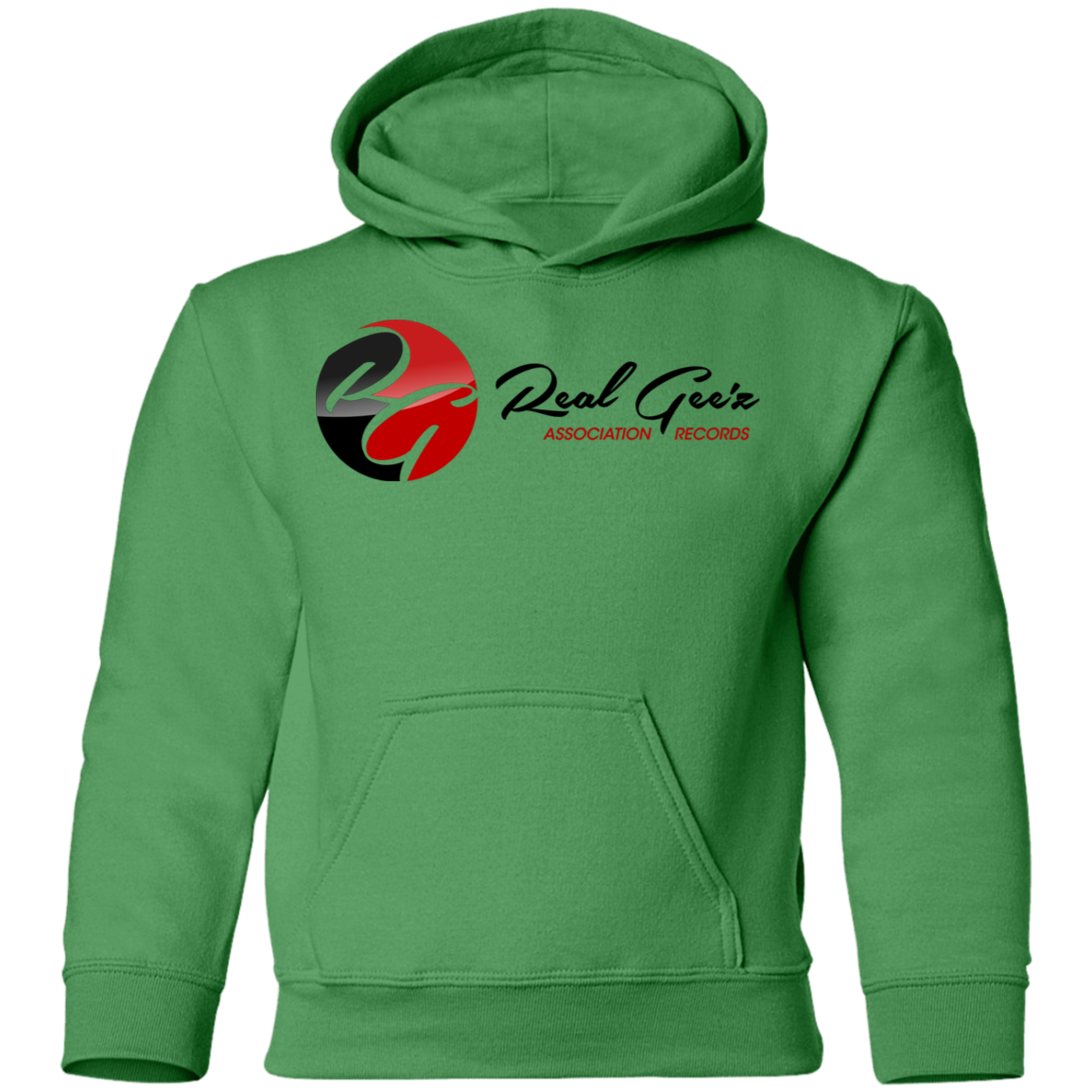 Real Geez Youth Pullover Hoodie Front