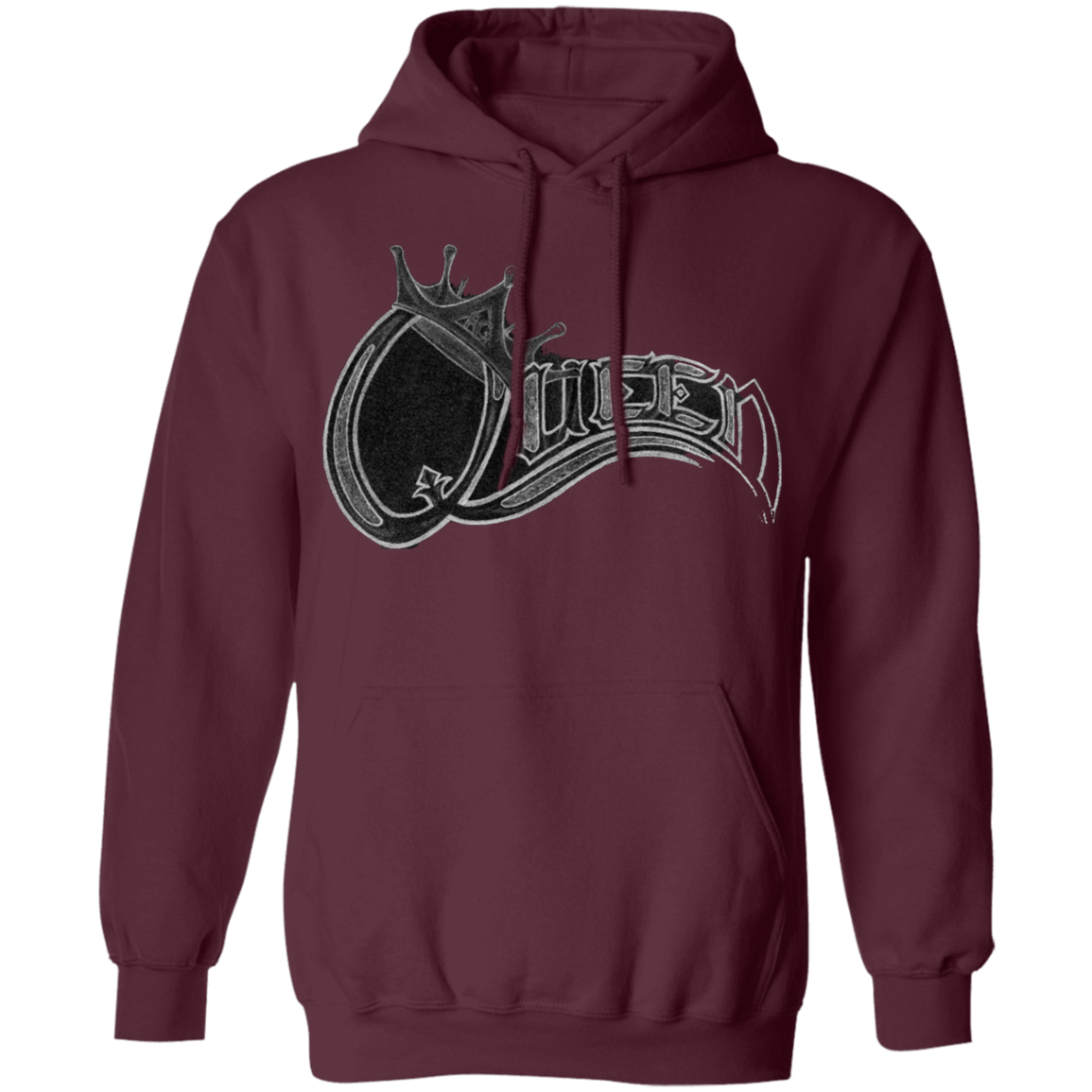 Queen Pullover Hoodie by Amagiri Young
