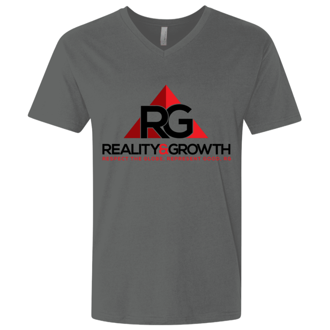 RG Men's Premium Fitted SS V-Neck