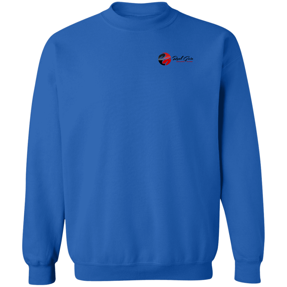 Real Geez Crewneck Pullover Sweatshirt 8 oz.