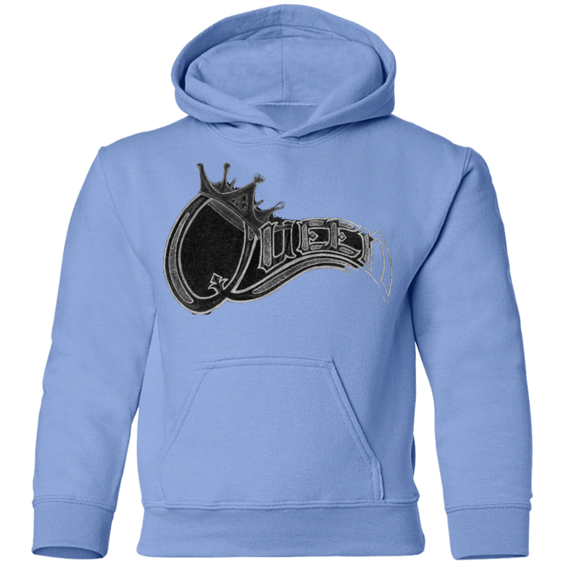 Queen Youth Pullover Hoodie by Amagiri Young