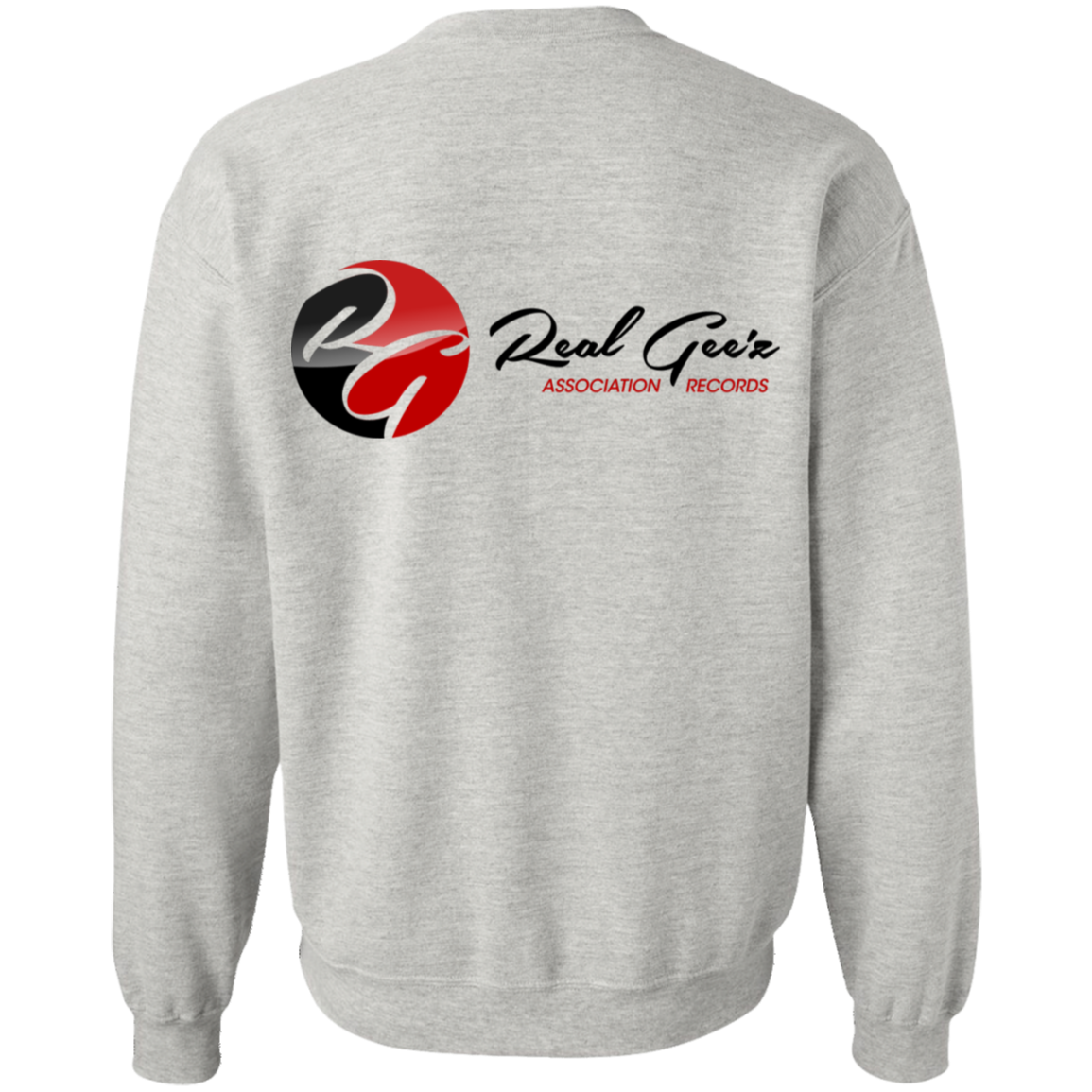 Real Geez Crewneck Pullover Sweatshirt 8 oz.