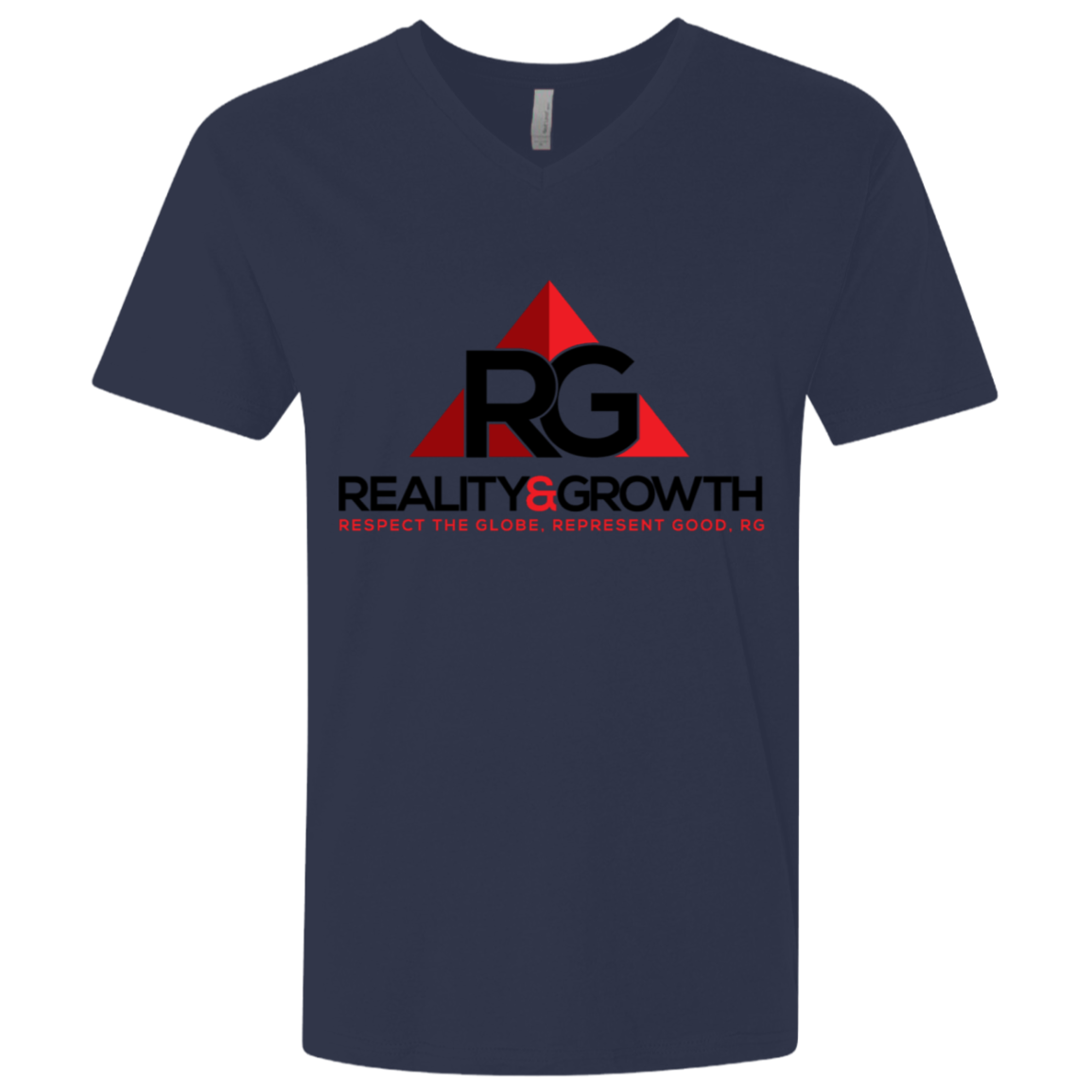 RG Men's Premium Fitted SS V-Neck