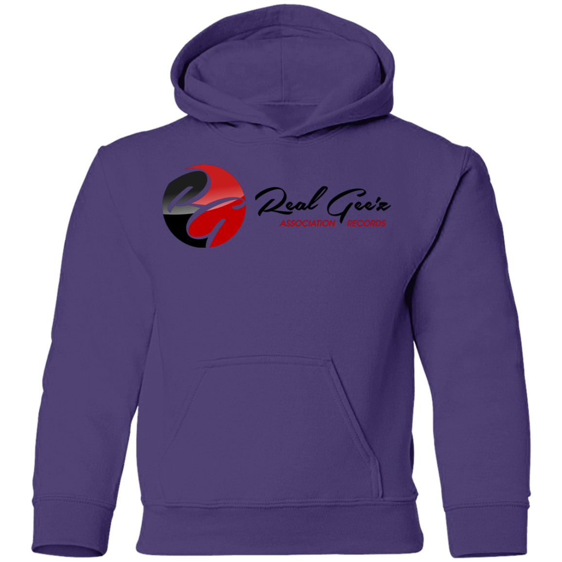 Real Geez Youth Pullover Hoodie Front