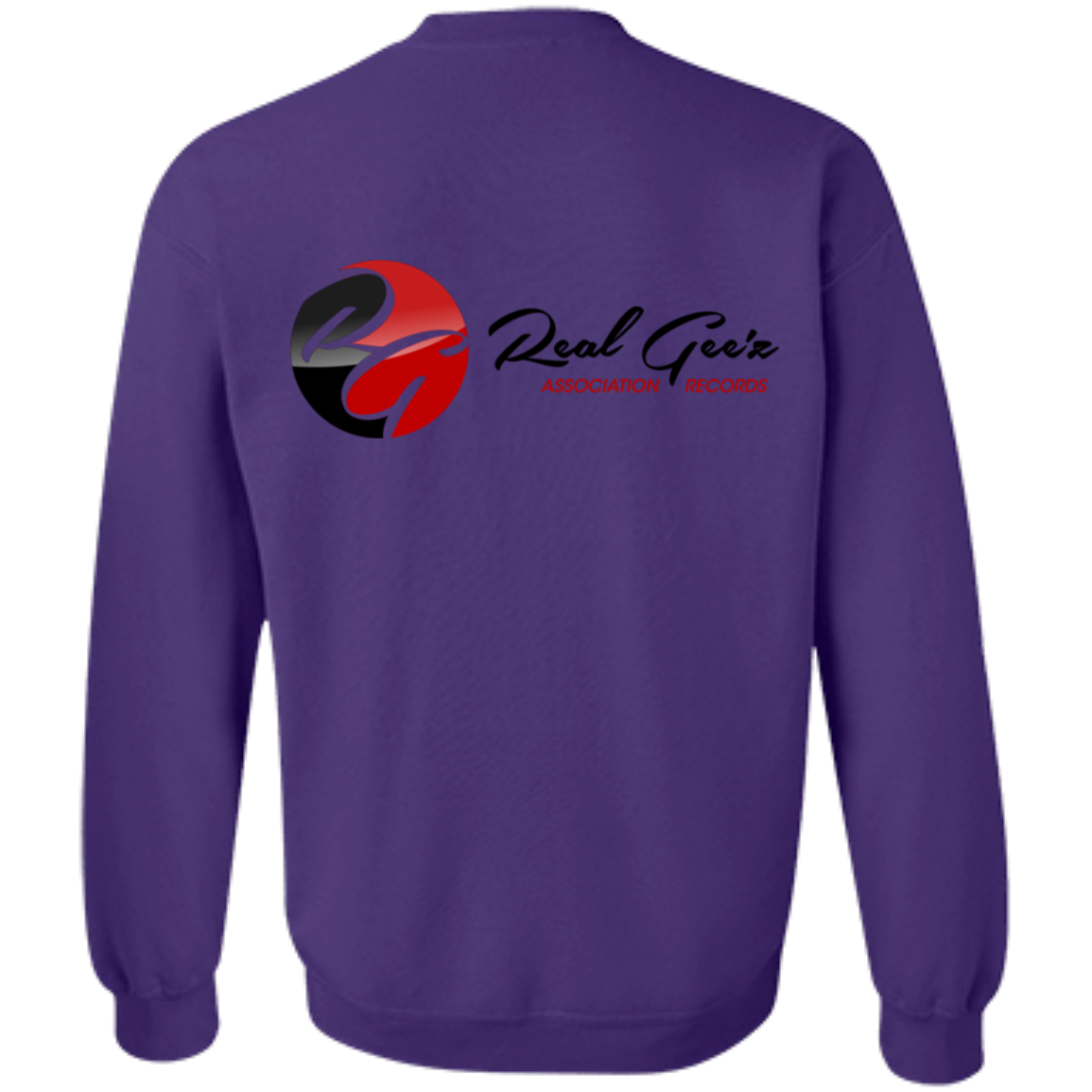 Real Geez Crewneck Pullover Sweatshirt 8 oz.