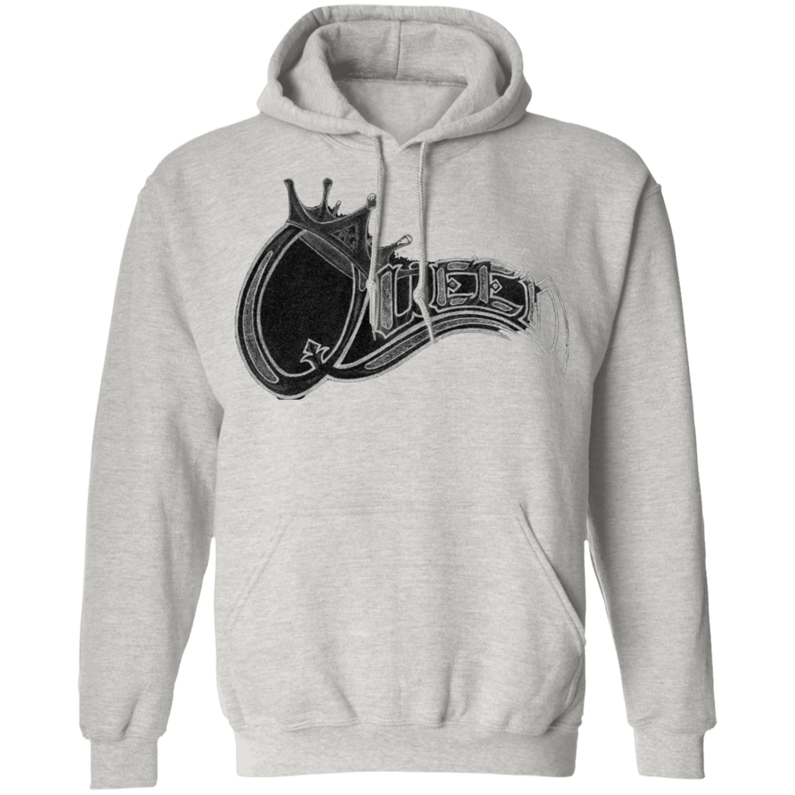 Queen Pullover Hoodie by Amagiri Young