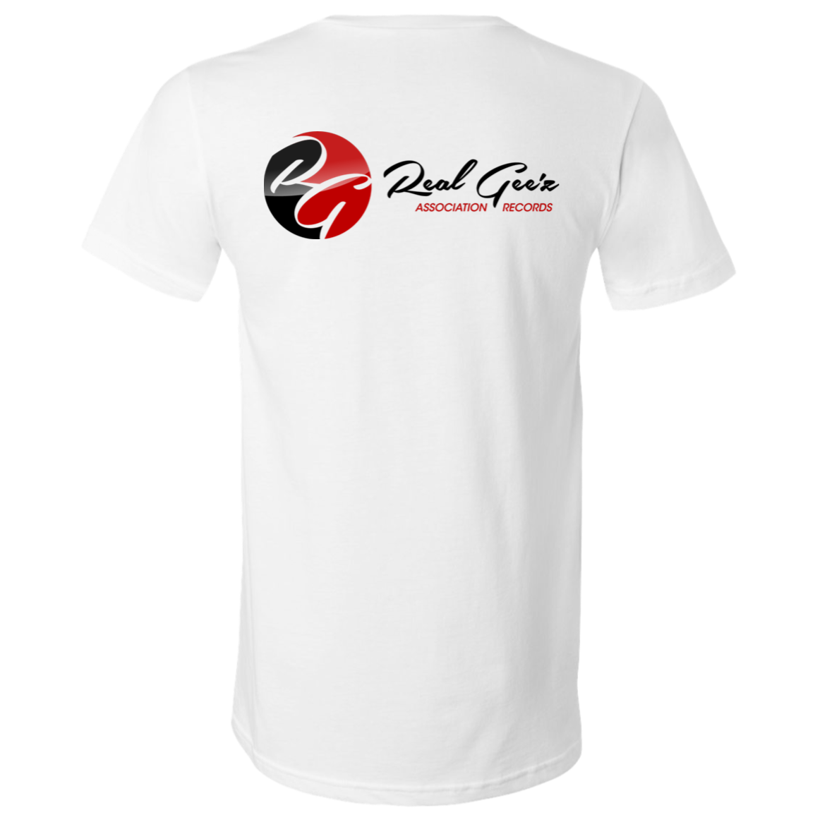 Real Geez Unisex Jersey SS V-Neck T-Shirt