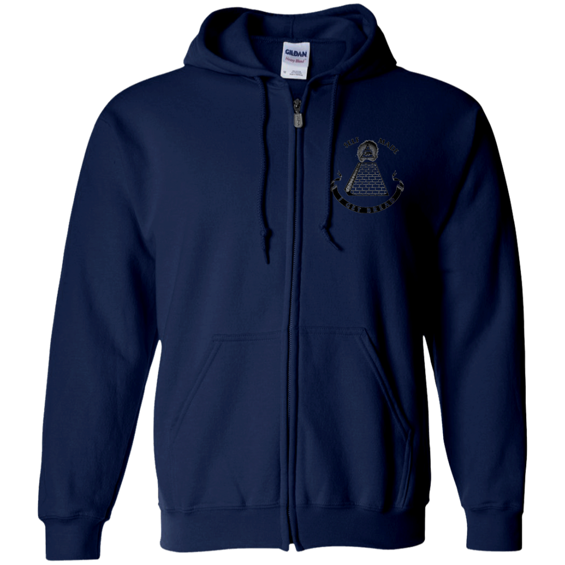 I Get Bread Zip Up Hooded Sweatshirt