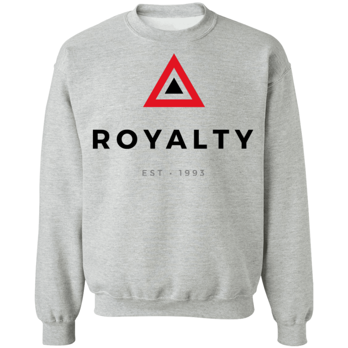 Royalty Crewneck Pullover Sweatshirt 8 oz.