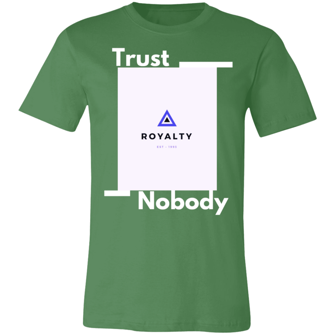 Retro Trust Nobody Short-Sleeve T-Shirt by Amagiri Young