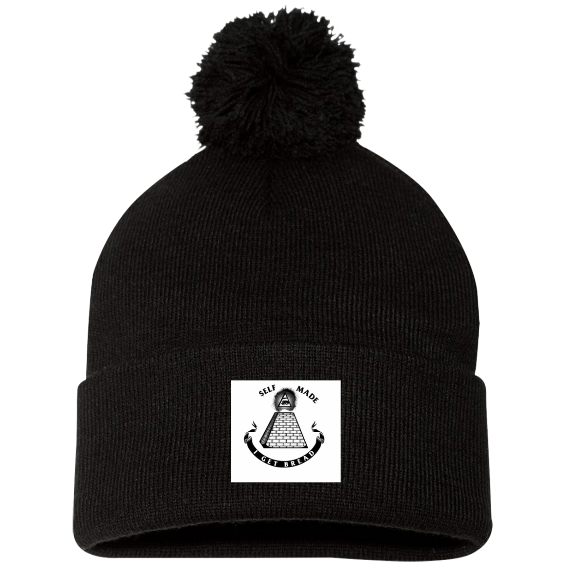 I Get Bread Pom Pom Knit Cap