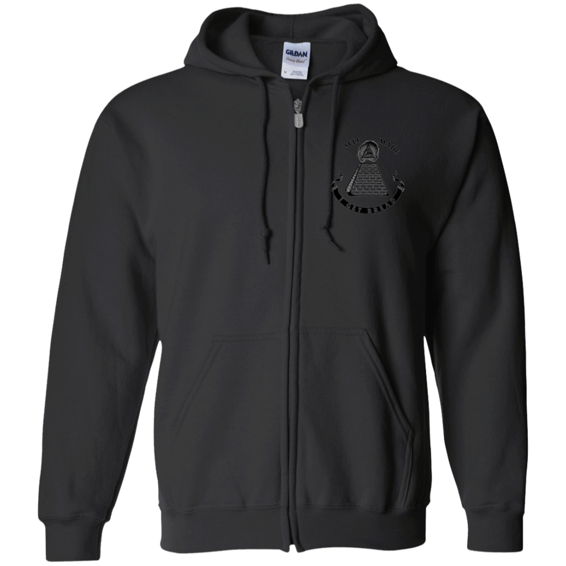 I Get Bread Zip Up Hooded Sweatshirt
