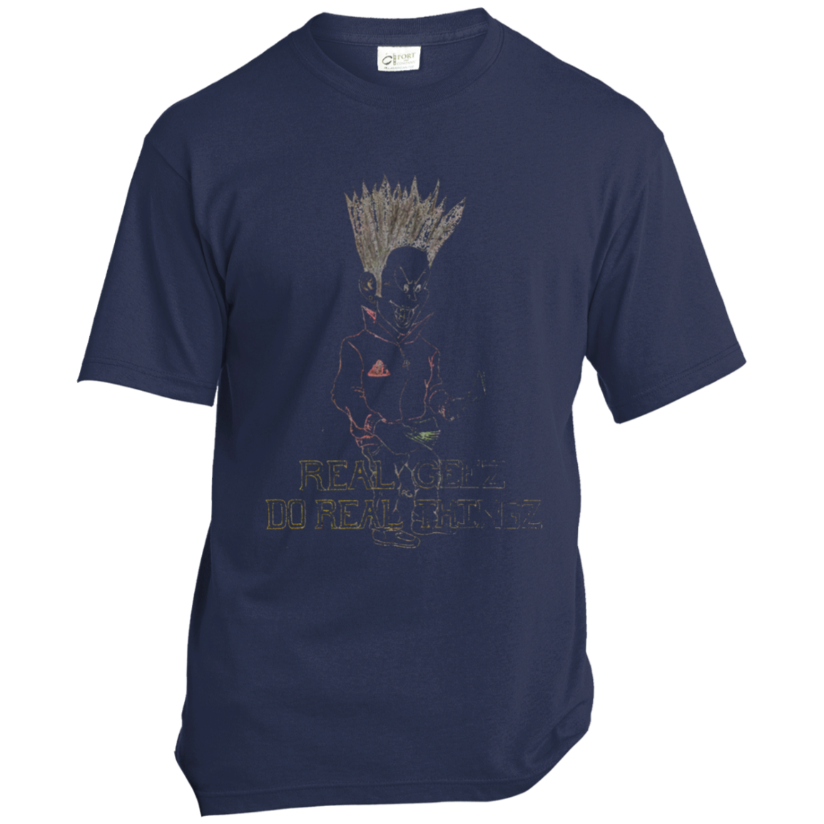Real Geez Cartoon T-Shirt