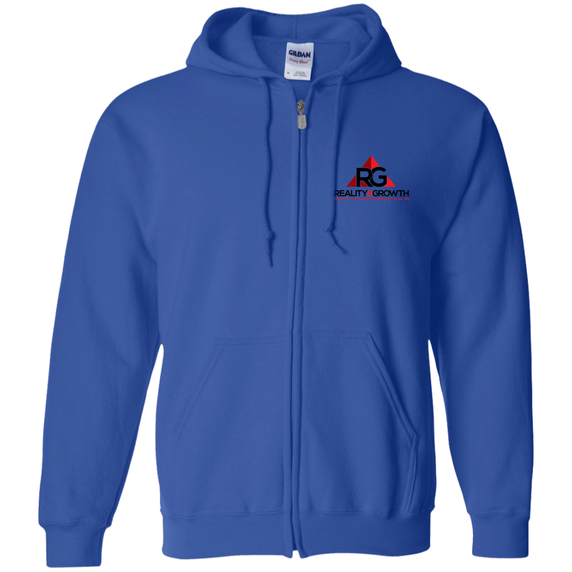 RG Zip Up Hooded Sweatshirt