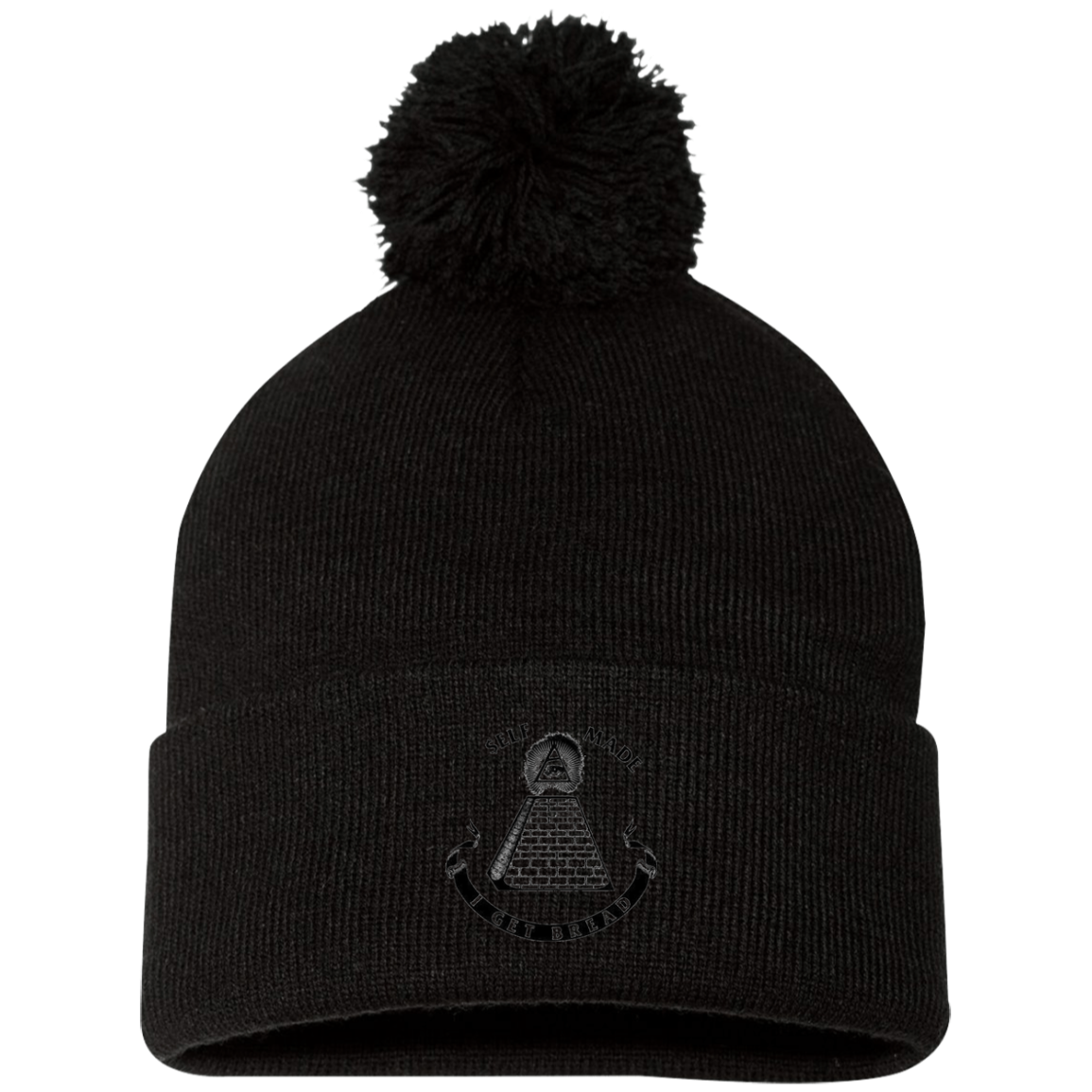 I Get Bread Pom Pom Knit Cap