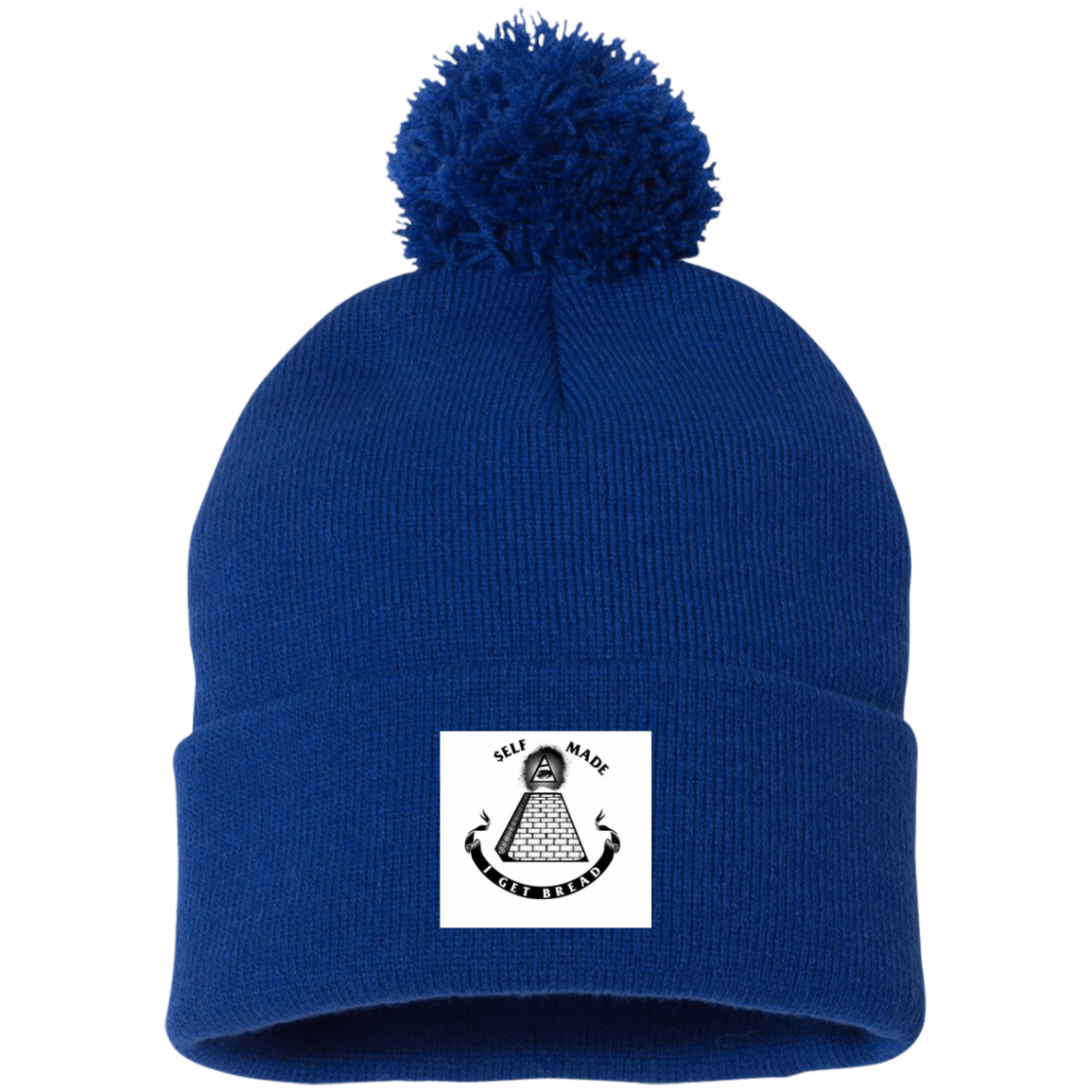 I Get Bread Pom Pom Knit Cap