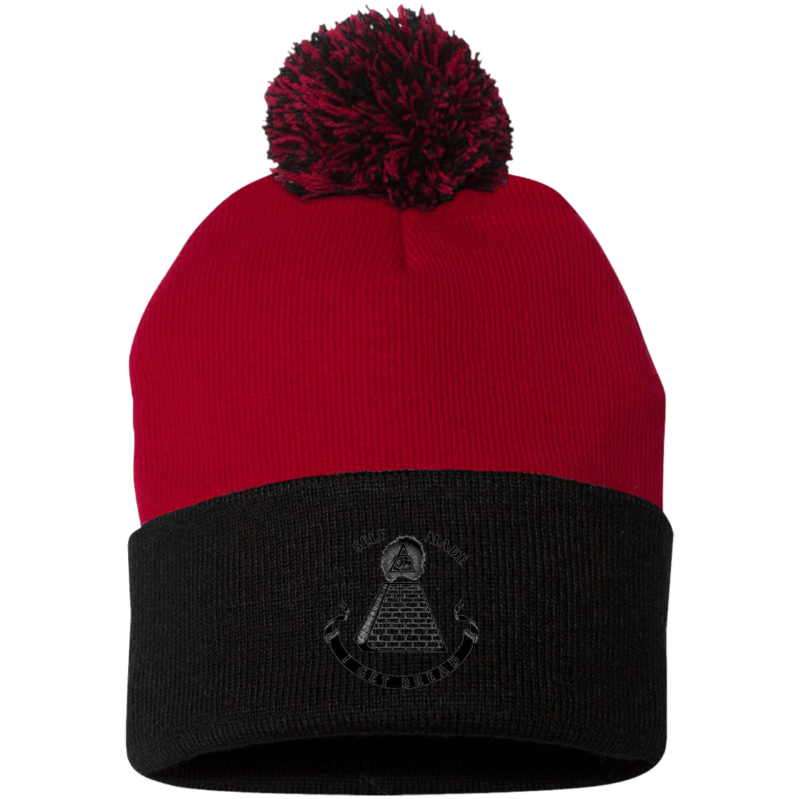 I Get Bread Pom Pom Knit Cap