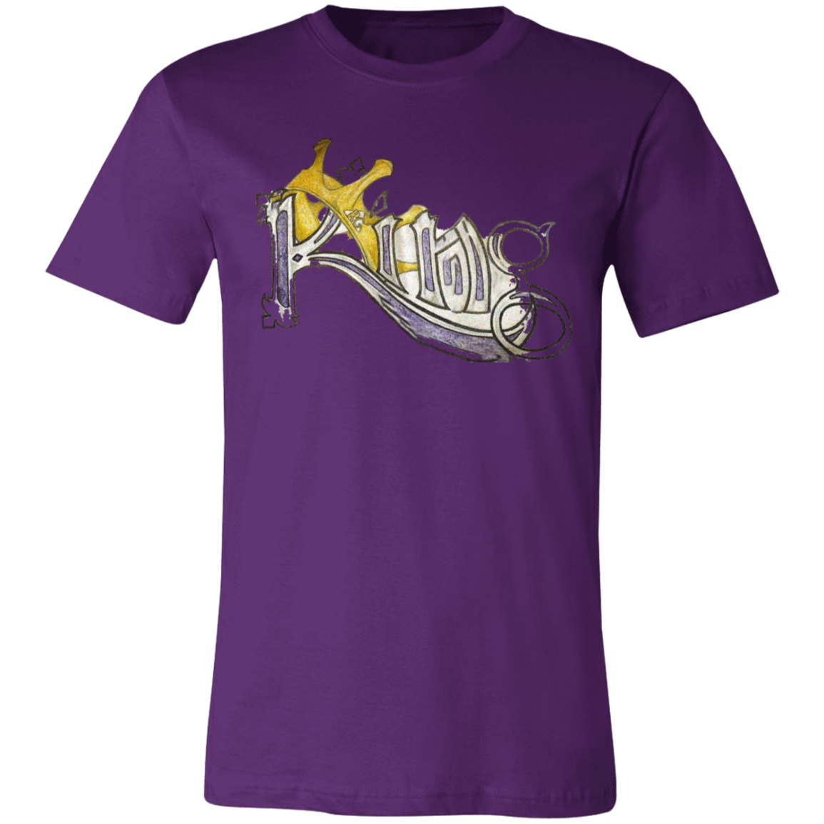 King Unisex Jersey Short-Sleeve T-Shirt by Amagiri Young