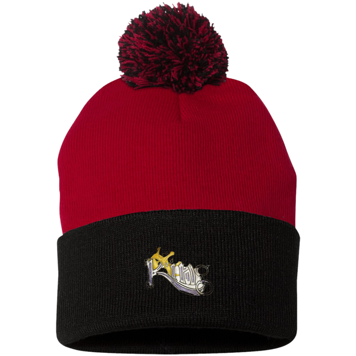 King Pom Knit Cap by Amagiri Young