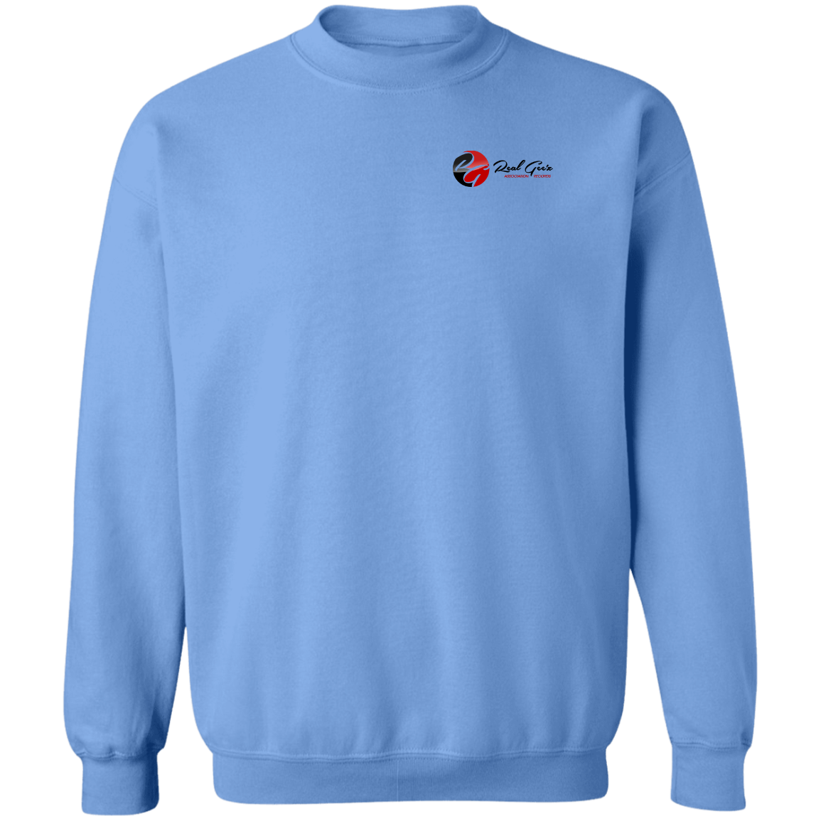Real Geez Crewneck Pullover Sweatshirt 8 oz.