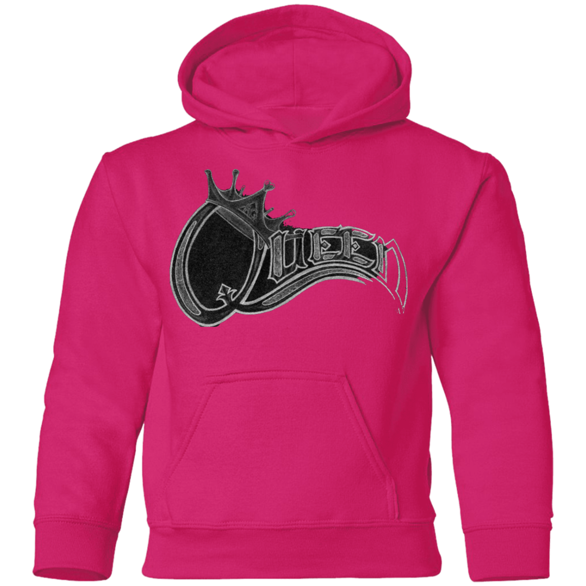 Queen Youth Pullover Hoodie by Amagiri Young