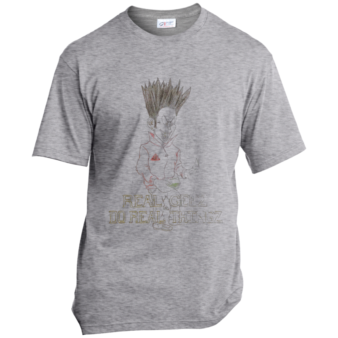 Real Geez Cartoon T-Shirt