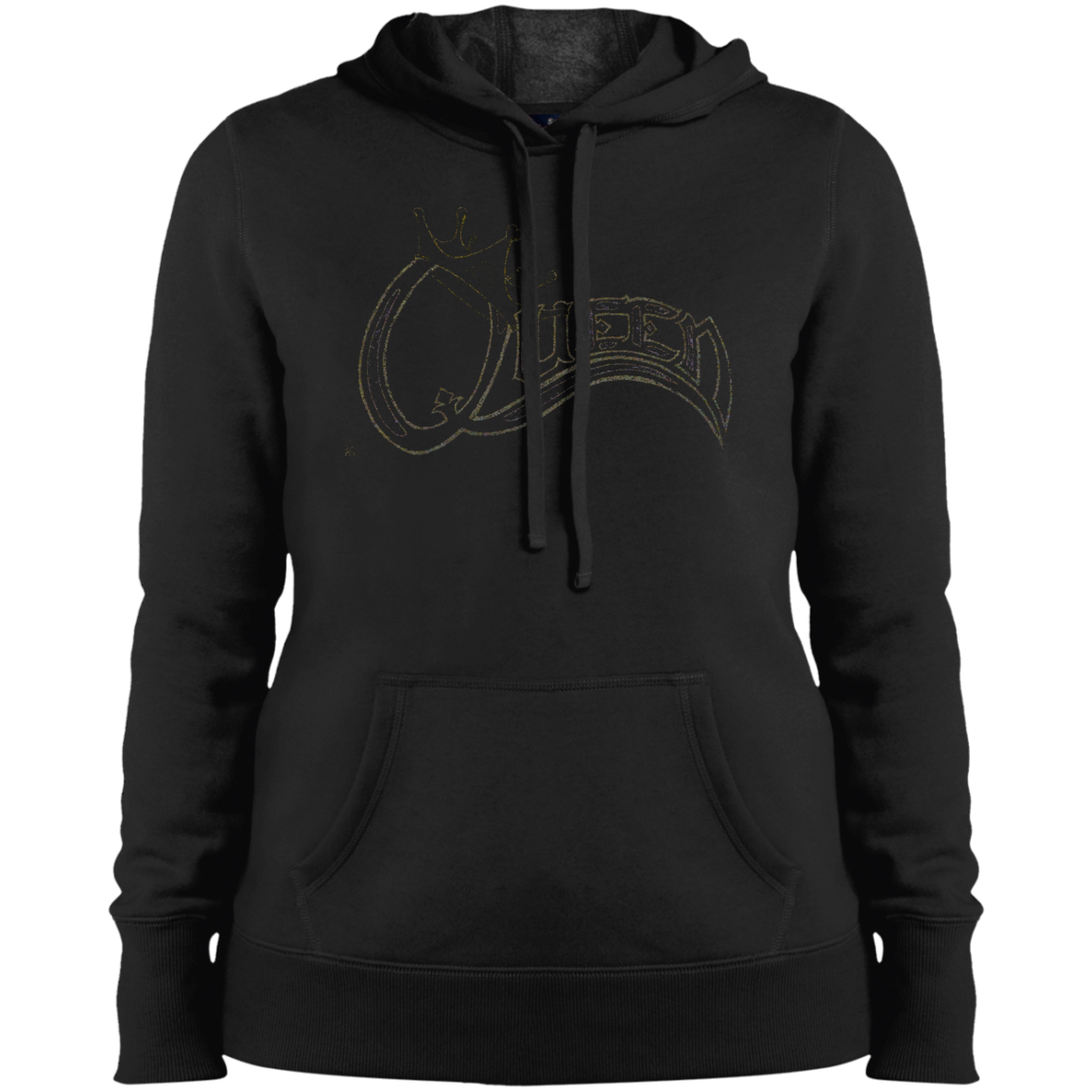 Queen Pullover Hooded Sweatshirt