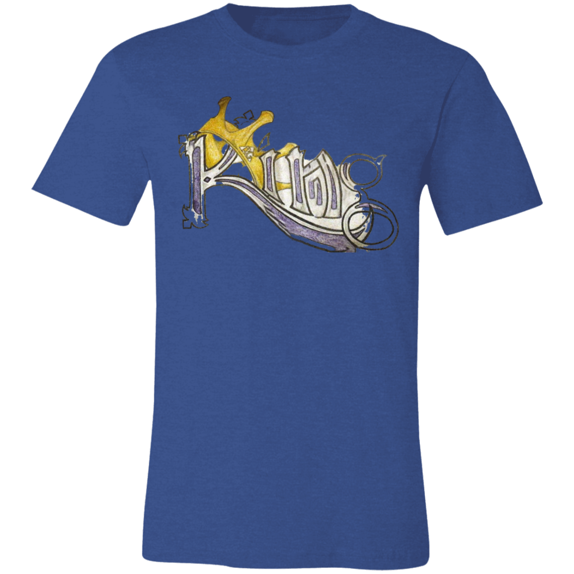 King Unisex Jersey Short-Sleeve T-Shirt by Amagiri Young